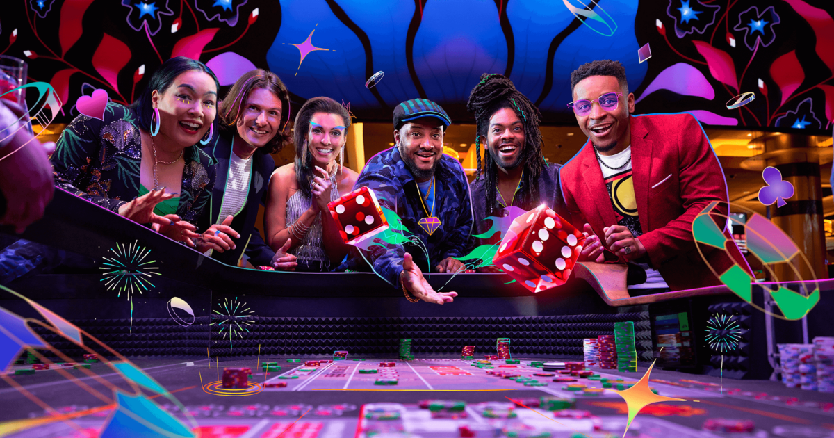 People playing craps at Gila River Resort & Casino