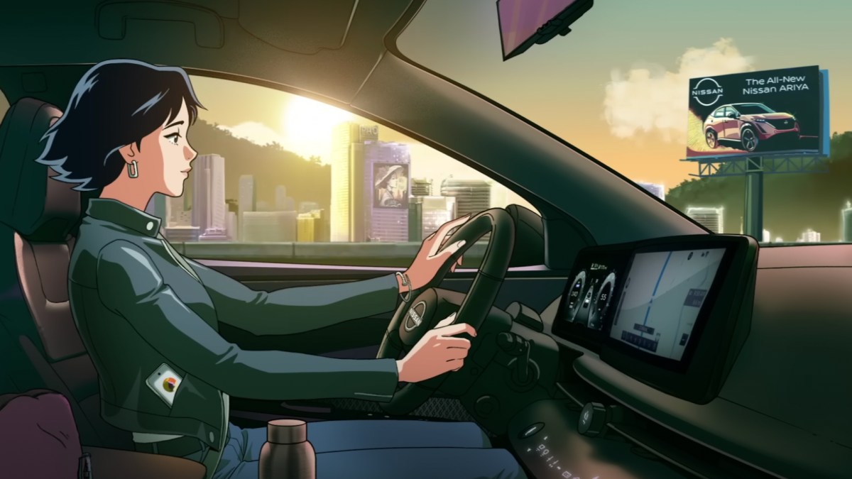 Ariya Nissan ad