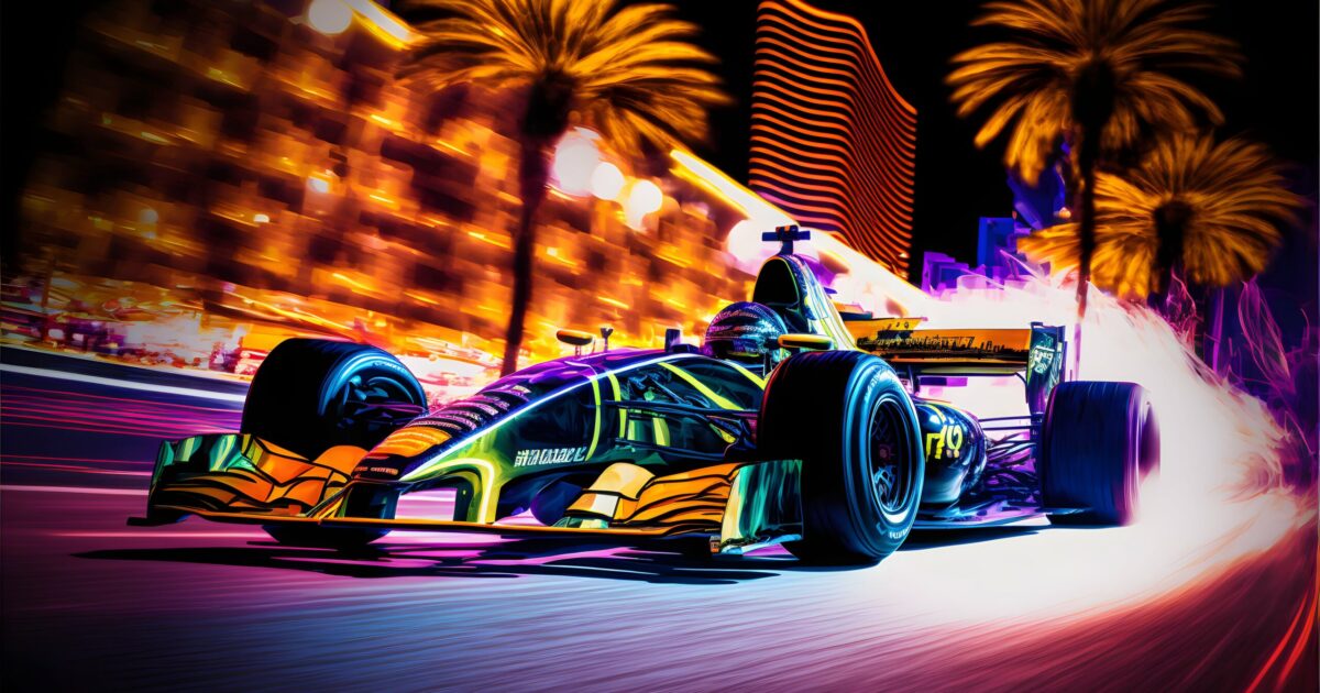 F1 Race in Las Vegas